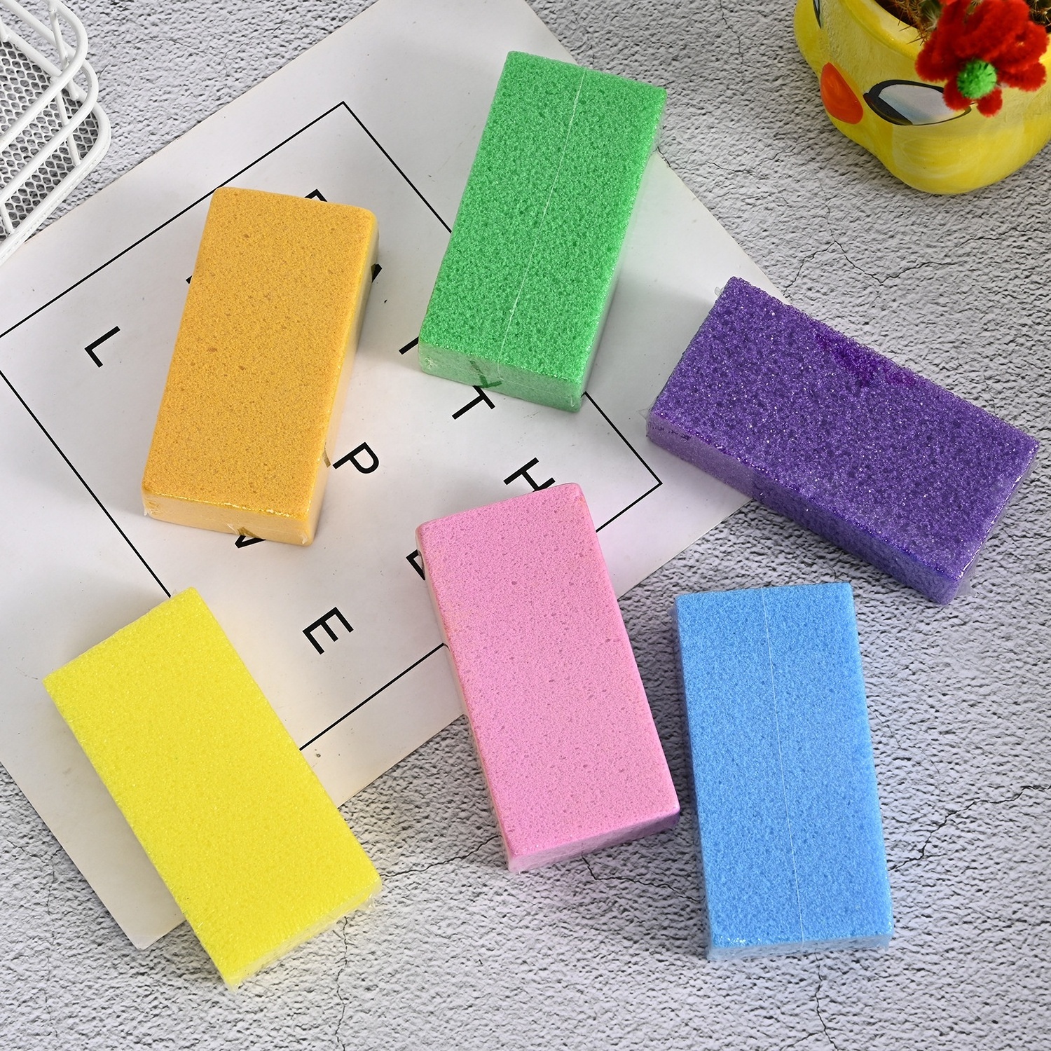 Wholesale High Quality Multicolor Hard Skin Callus Remover Foot Scrubber Pedicure Stone Pumice Stone