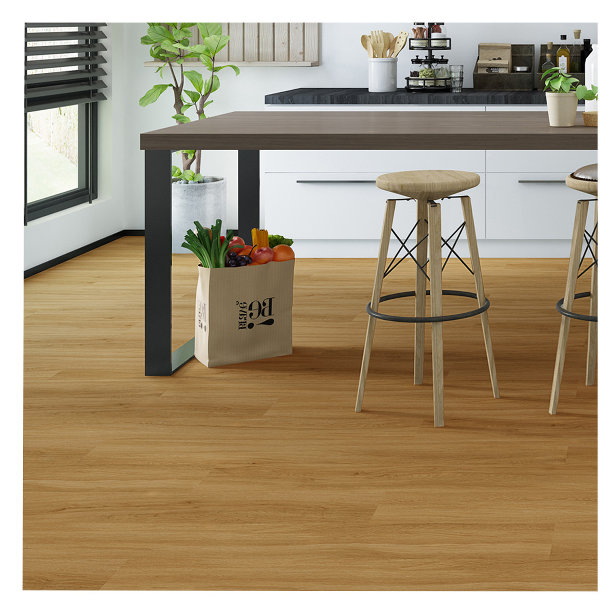 DIY self adhesive vinyl floor tiles LVT flooring tiles vinyl plank flooring