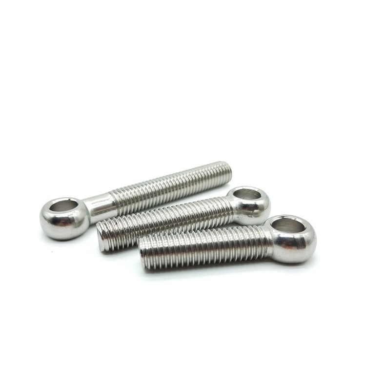 Factory Good Quality Din444 Stainless Steel Eye Bolt And Nuts 1/2 Inch Eye Bolt