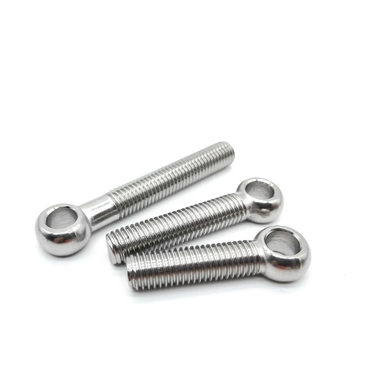 Factory Good Quality Din444 Stainless Steel Eye Bolt And Nuts 1/2 Inch Eye Bolt