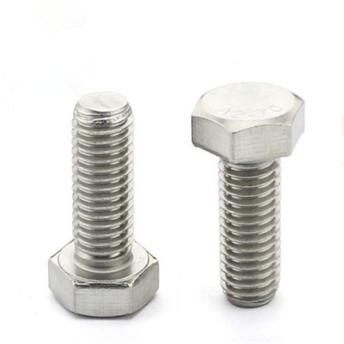 Factory Price Customized Wholesale hexagon bolts and nuts m6 m7 m8 m9 m15 m17 m20 304 316 stainless steel Hex Bolt