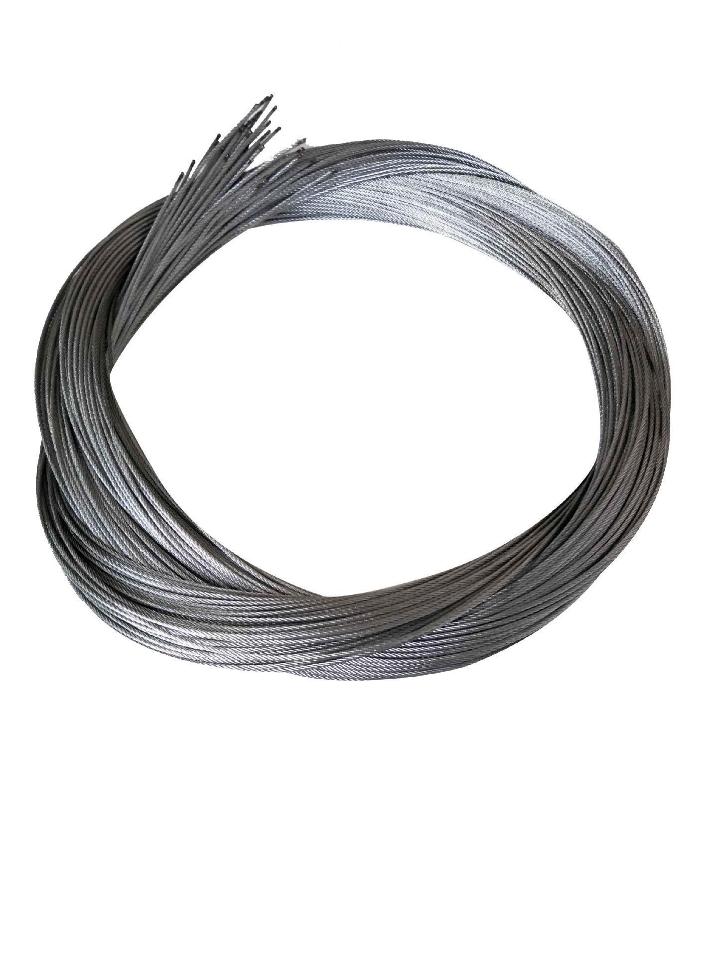 201/304/316 7x7 7x19 316 elevator Stainless Steel pvc coated cable wire rope Steel Wire Cable ss stainless steel wire rope 6mm