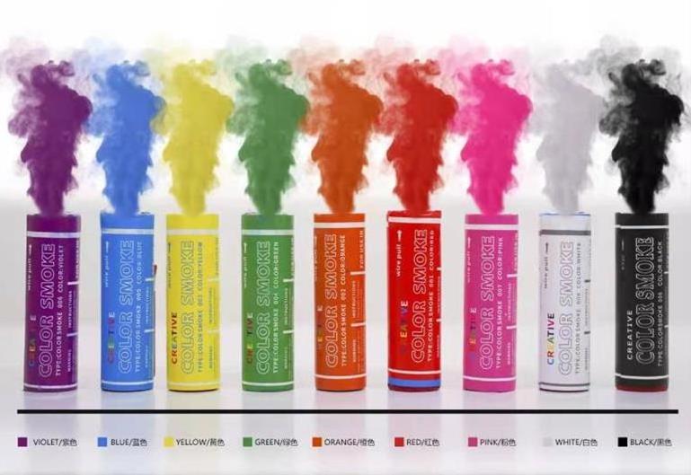 Low Moq Wholesale Color Smoke Bomb Fireworks Gender Reveal Wedding Party Smoke Bombs For Photography Props Fireworks