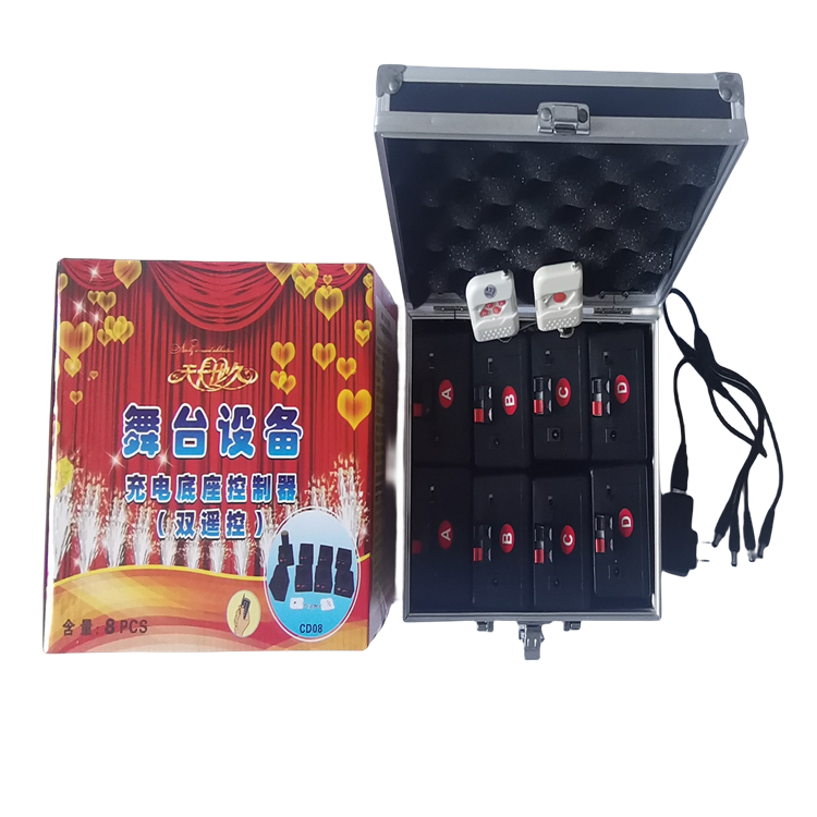 8 Channel Fireworks Firing Systems Cold Flame Fireworks Electric Igniter