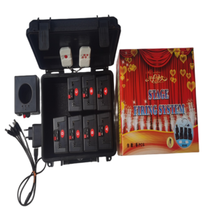 8 Cues Wireless Remote Control Fireworks Firing System Cold Fountain Fireworks Firing Systems