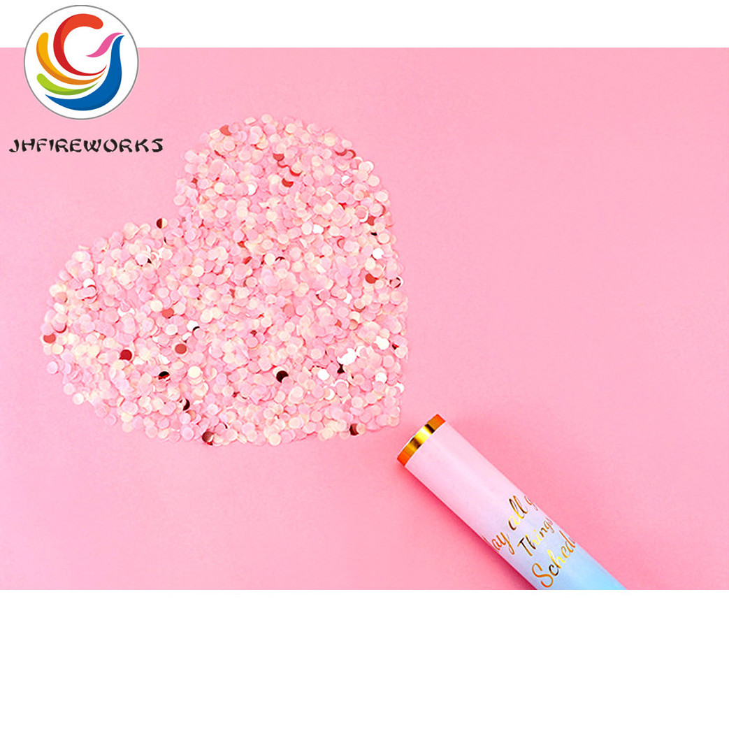 party popper confetti color smoke holi powder cannon Gender Reveal Powder Foil Paper Popper