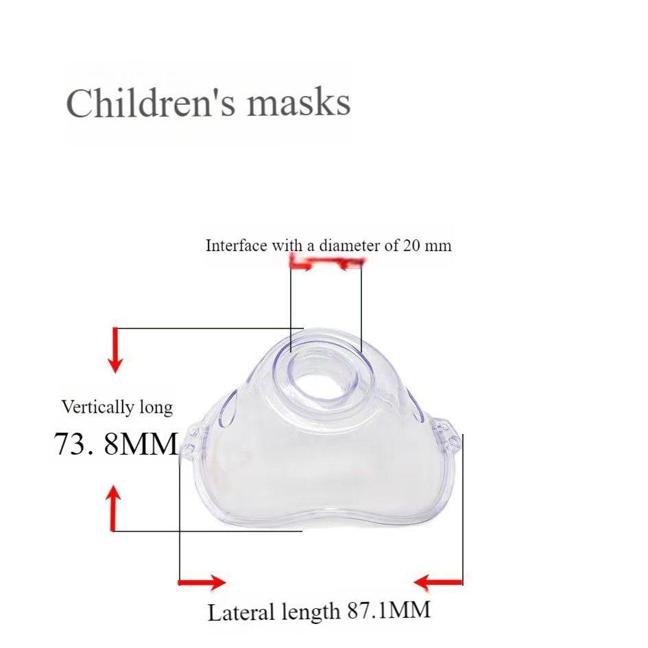 Hot sale Medical pvc oxygen mask with oxygen tube portable nebulizer machine