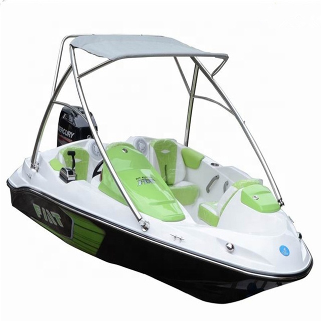 China personal small mini yacht manufacture used sport water jet boat motor engine speed boat for sale price