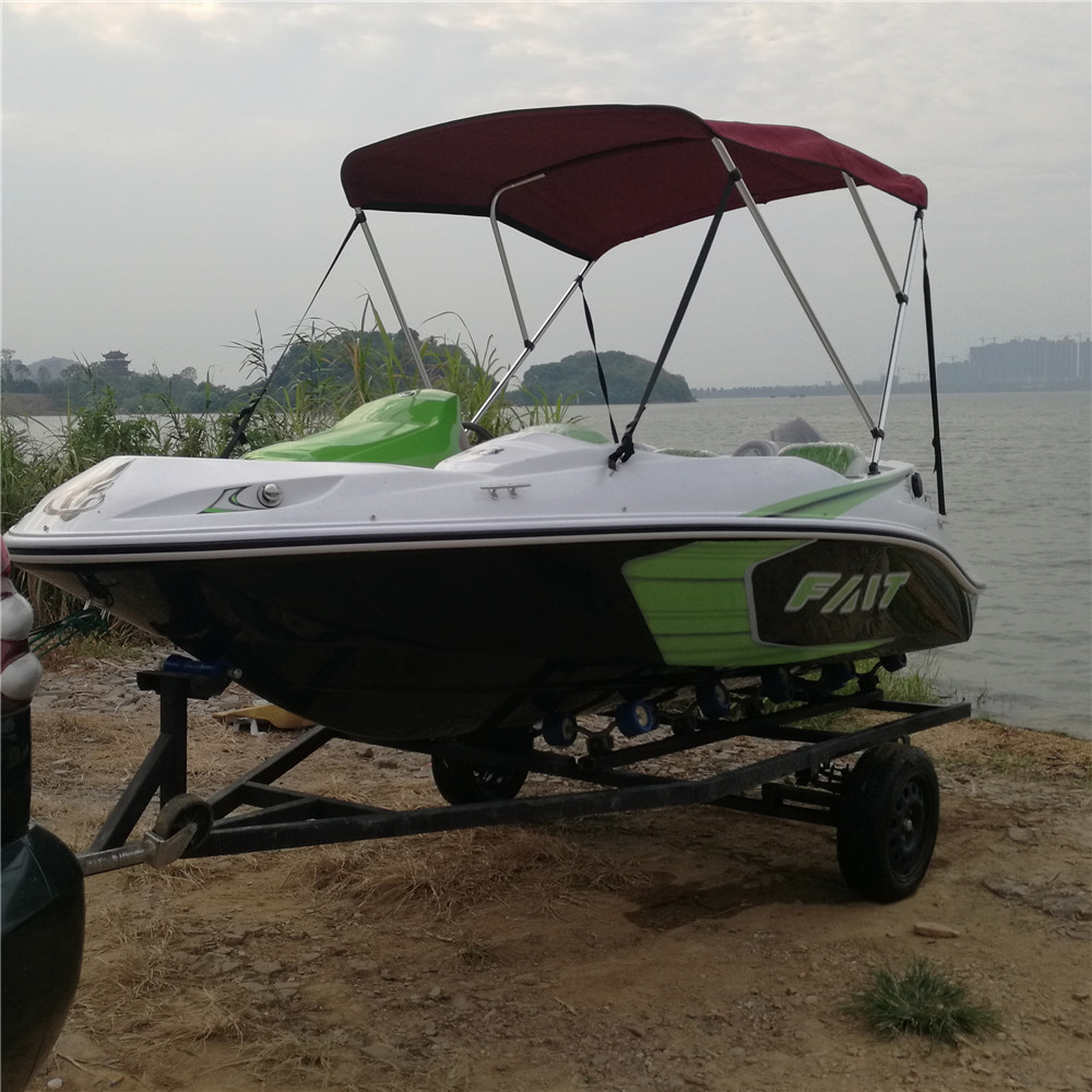 Sport Water Skating Small Yacht frp Boat for sale