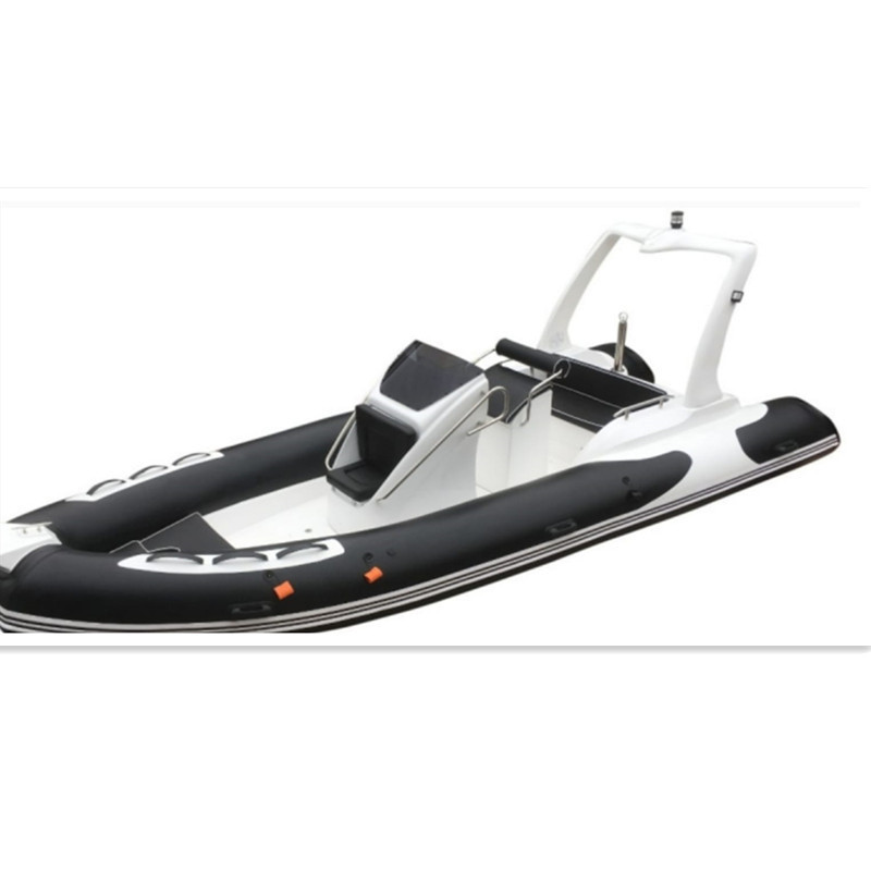 Customized size hapylon rib inflatable fishing boat for sale