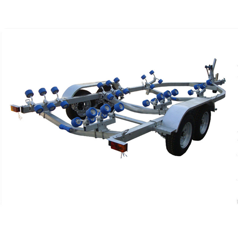 Customized durable jet ski and boat trailer for europe