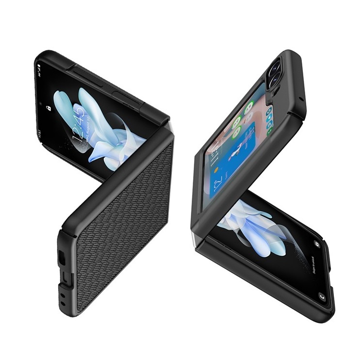 2023 New for Samsung Galaxy Z Flip 5 Foldable Screen Phone Hard Plastic Holster Belt Clip Protective Mobile Case