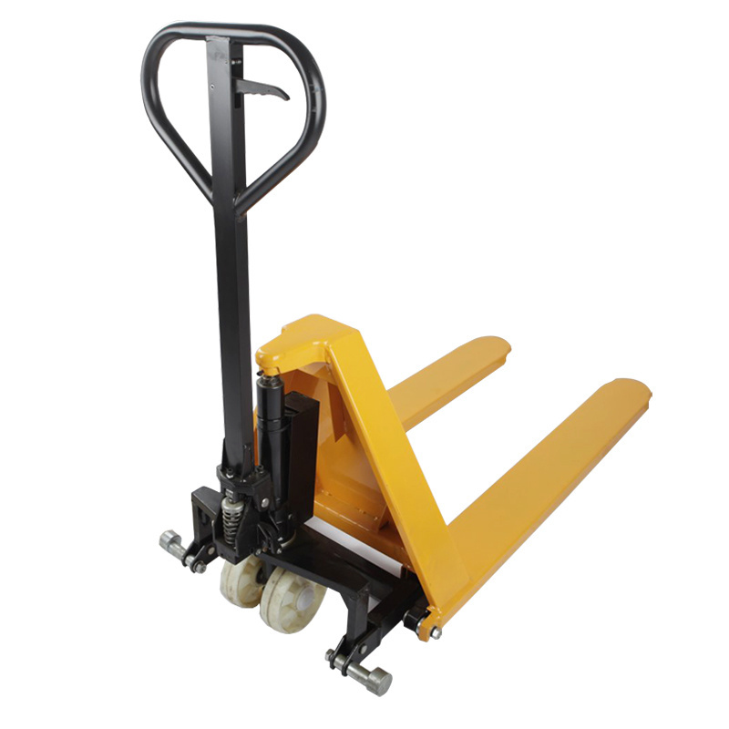 Jing xin 1.5 Ton Max. Lifting Height 800mm High Lift Hand Pallet truck Hydraulic Scissor Lift Jack