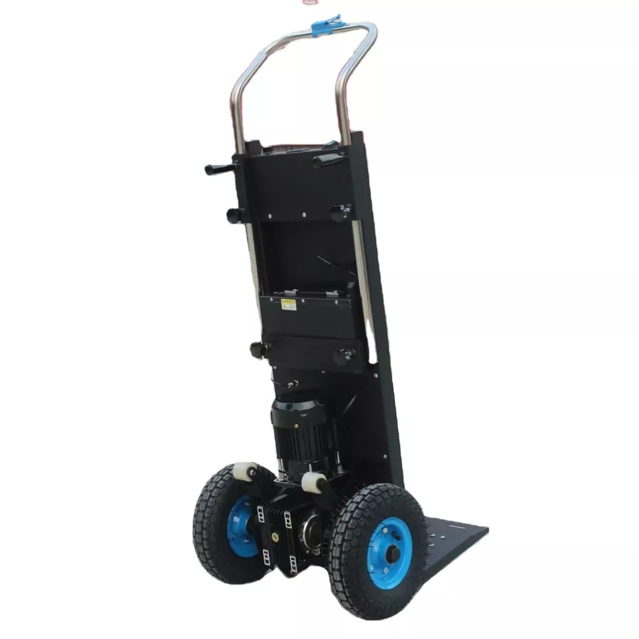 China Factory wholesale portable automatic hand truck electric stair climber pallet truck trolley