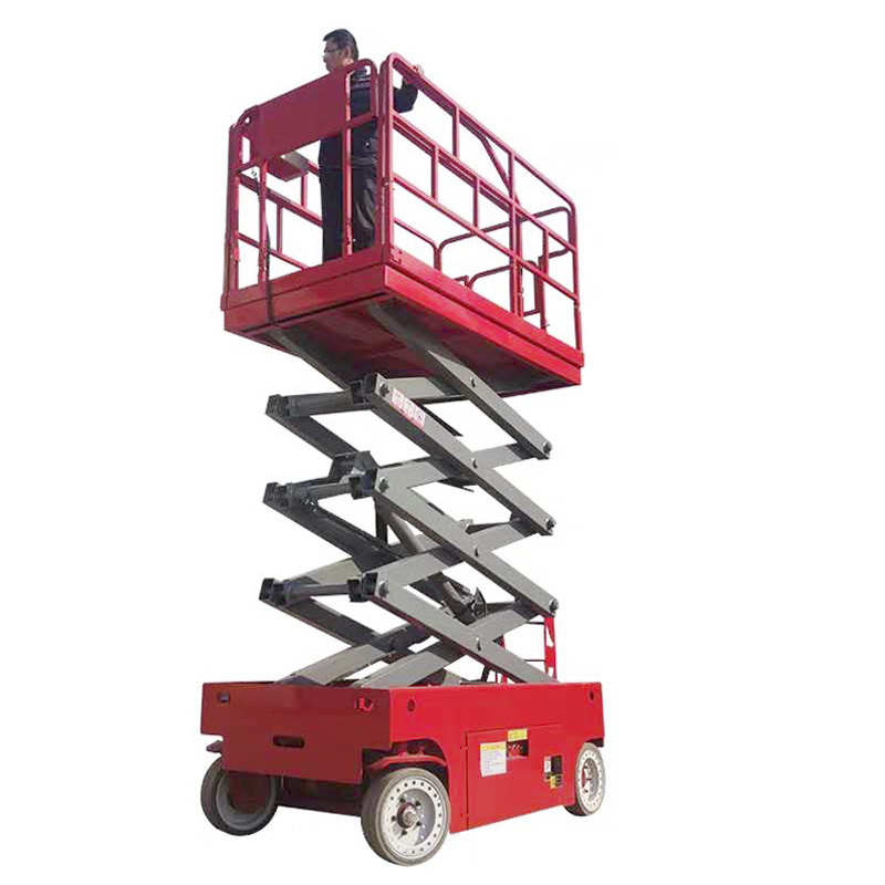 Jing xin long lift equipment Workshop Hydraulic Self-propelled Scissor Lift Person Lift Areail Working Platform