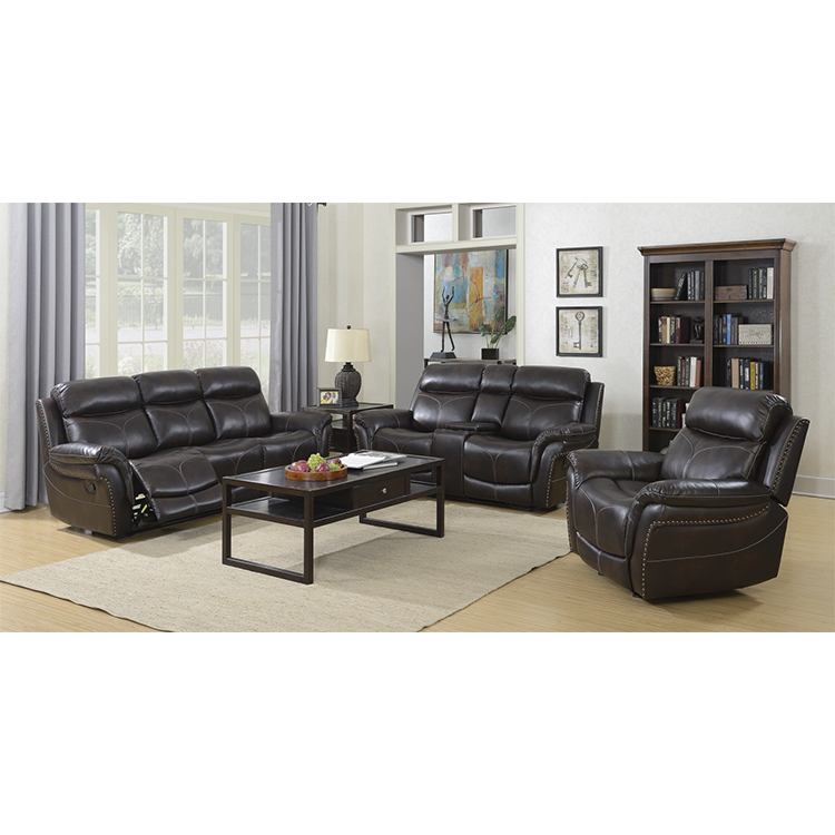 The most affordable price electric leather sofa loveseat recliner sofa set