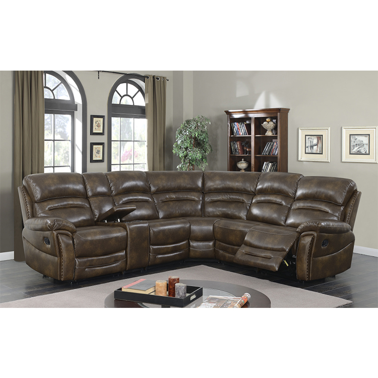 The most affordable price electric leather sofa loveseat recliner sofa set