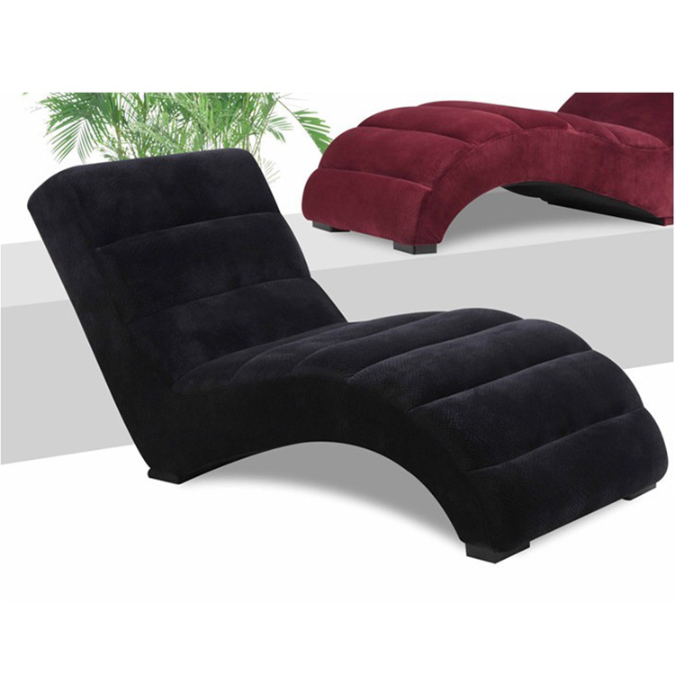 China small bedroom chairs comfy brown black indoor chaise lounge chair