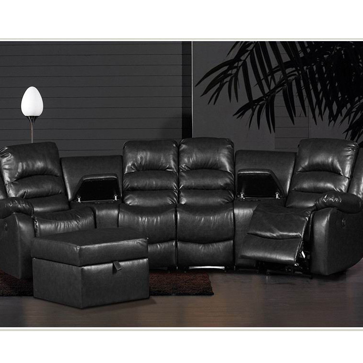 High Quality Import Modern 1 2 3 Suede Leather Electric Recliner Sofa