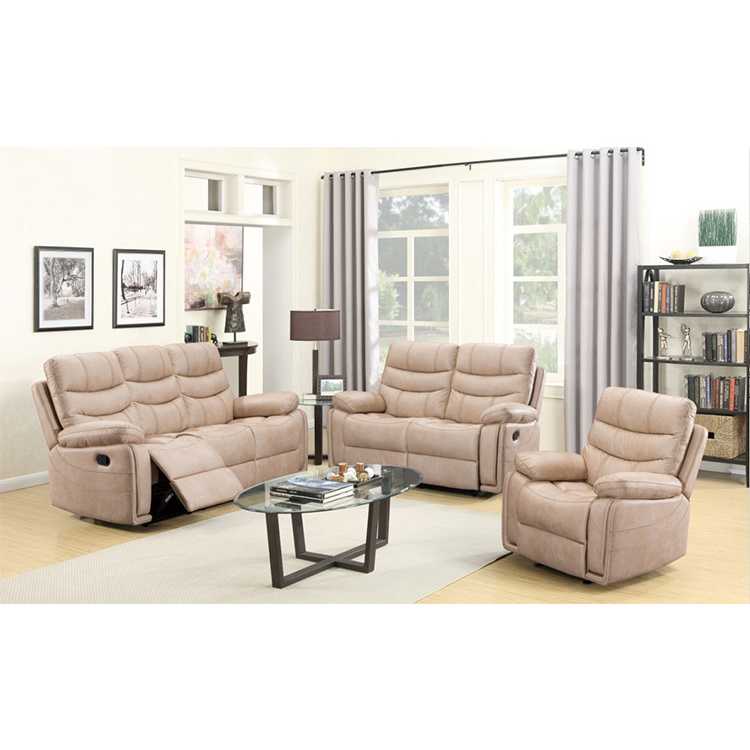 Frank Furniture Sale Durability 2 Seater Sofa Air Leather Loveseat Recliner