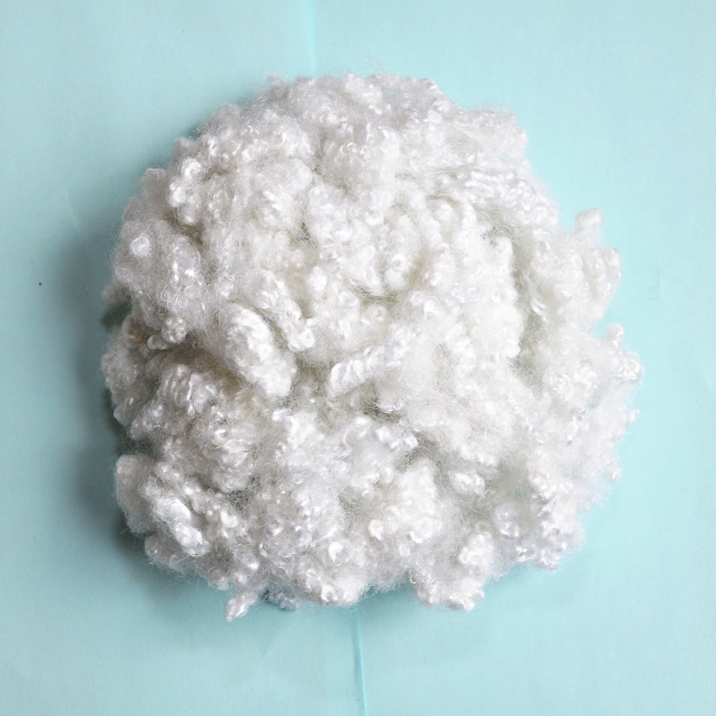 7DX51MM Recycled White Hollow Conjugated Non-Siliconized Polyester Staple Fiber