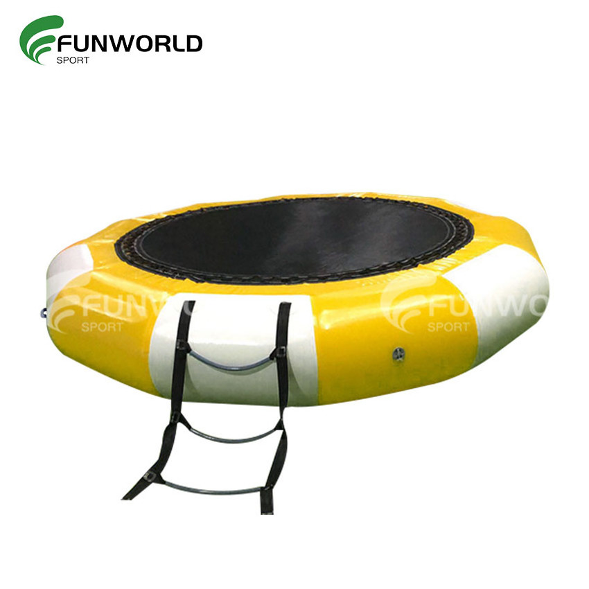 2024 Durable cheap inflatable sungear water trampoline inflatable sea trampoline