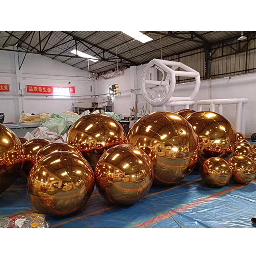 Customize Giant Inflatable Mirror Balloon And pvc Inflatable Mirror Ball For Decoration Party