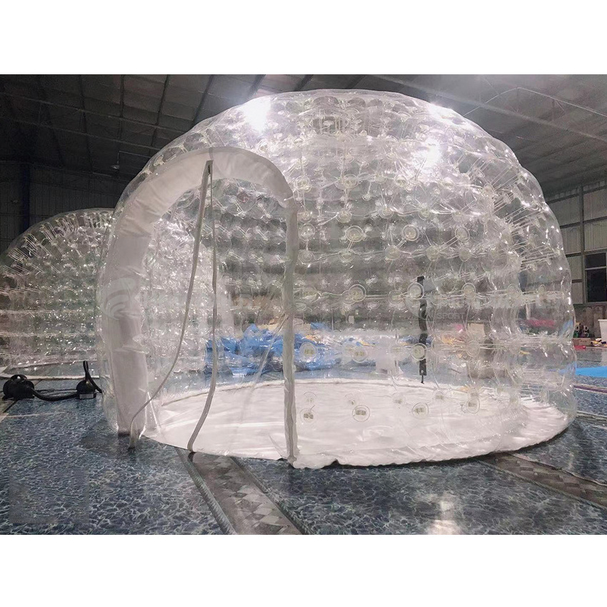 Led Light Full Inflatable Dome Igloo For the Garden Tent