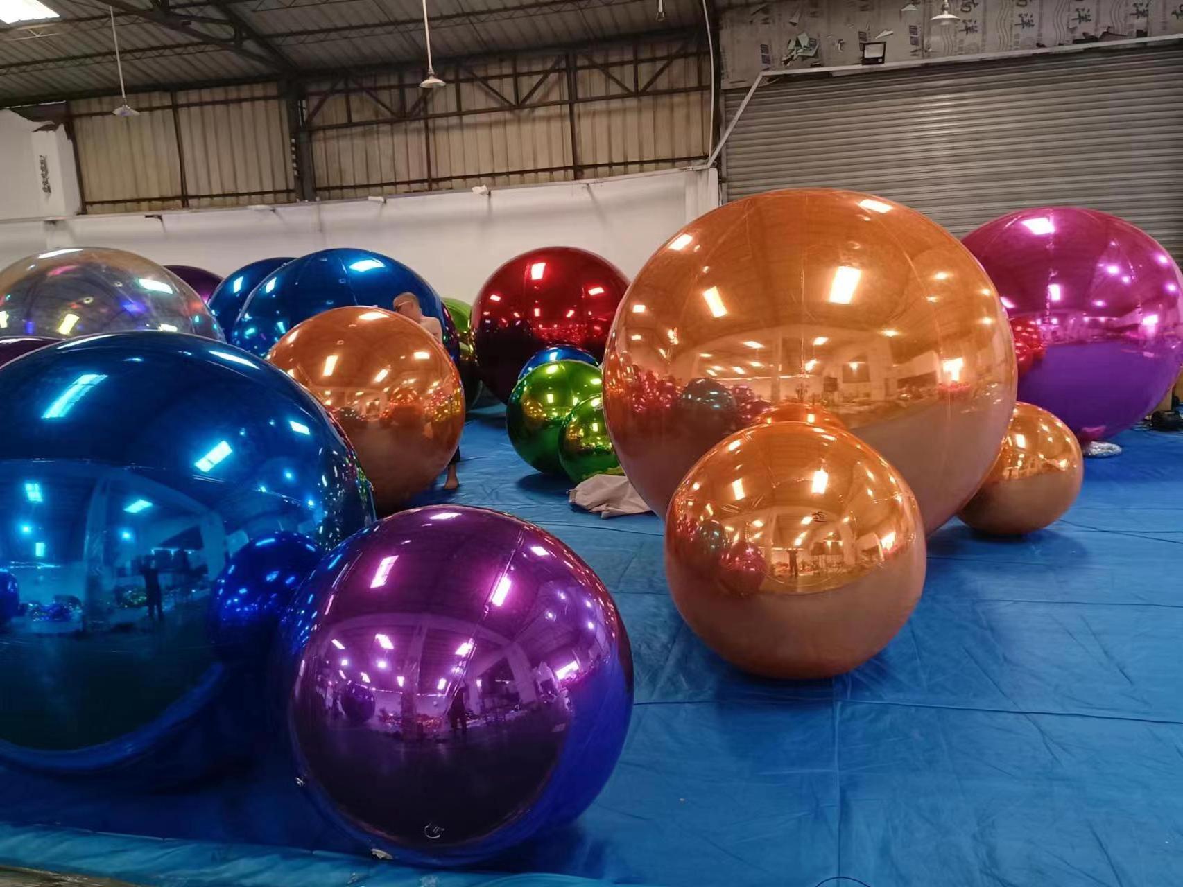 Customize Giant Inflatable Mirror Balloon And pvc Inflatable Mirror Ball For Decoration Party