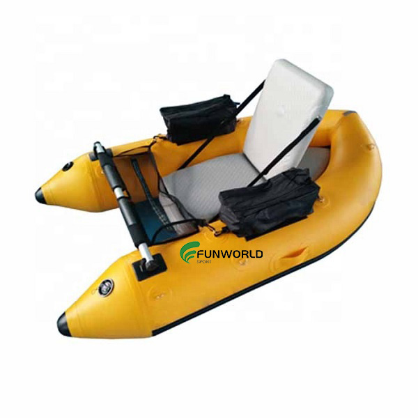 IFUNWOD Float tube | inflatable fly fishing boat | pontoon belly river boat