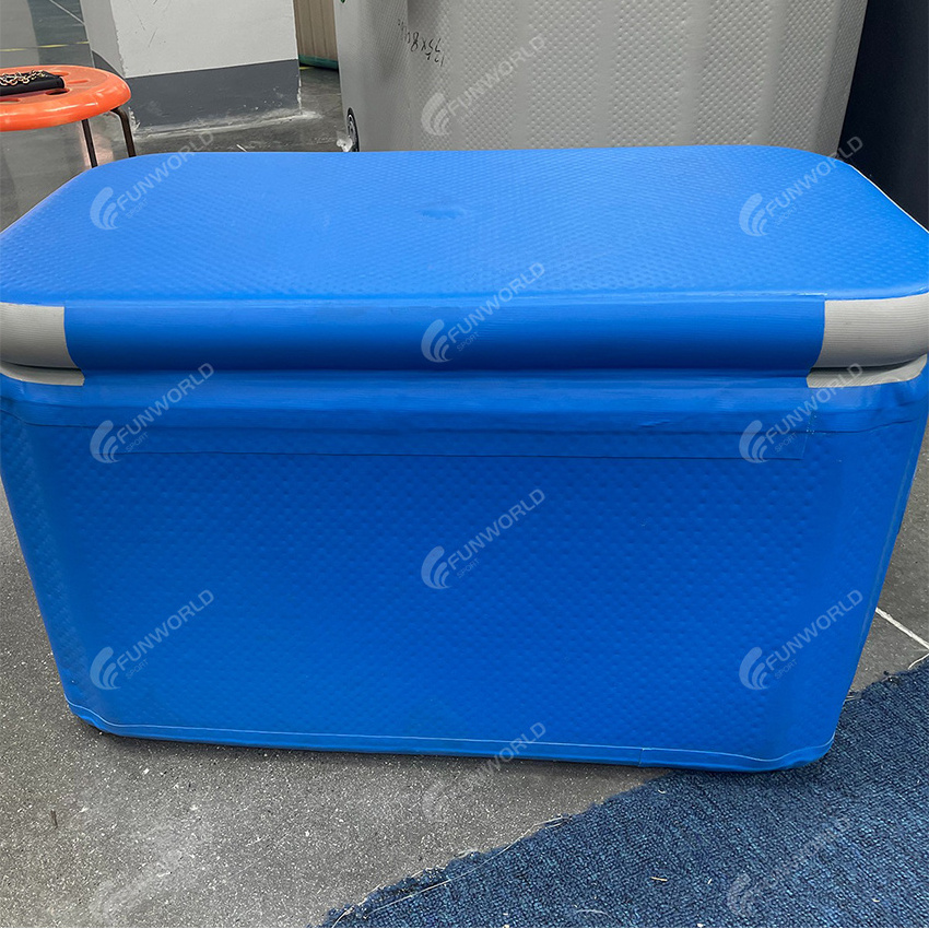 Large Inflatable food container Insulated Fish Transport Ice Cooler Box For Fishing