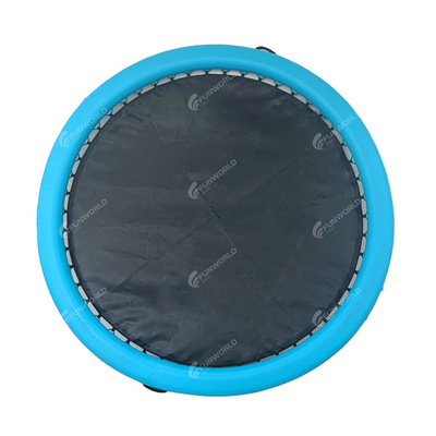 Funworldsport Round Water Hammock Floating Platform Swimming Pool Mat inflatable float hammock