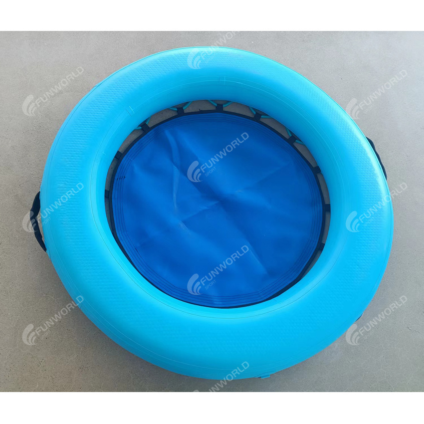 Funworldsport Commercial Inflatable Floating Water Platform For Boat Floating Water Mesh Hammock For Sea Pool