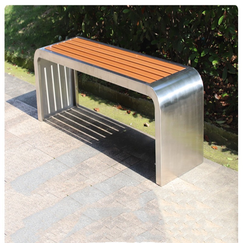 Park leisure seat outdoor chairs iron bench leisure chairs bleachers solid bench auditorium Stainless Steel row chairs