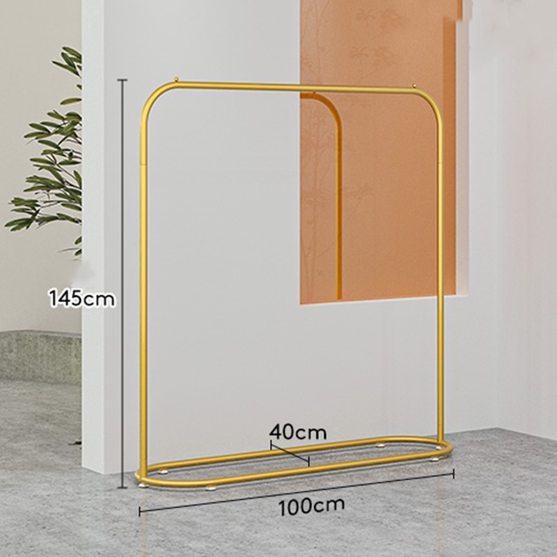 Modern clothing store clothing display rack iron floor-standing wedding dress rack clothing rack