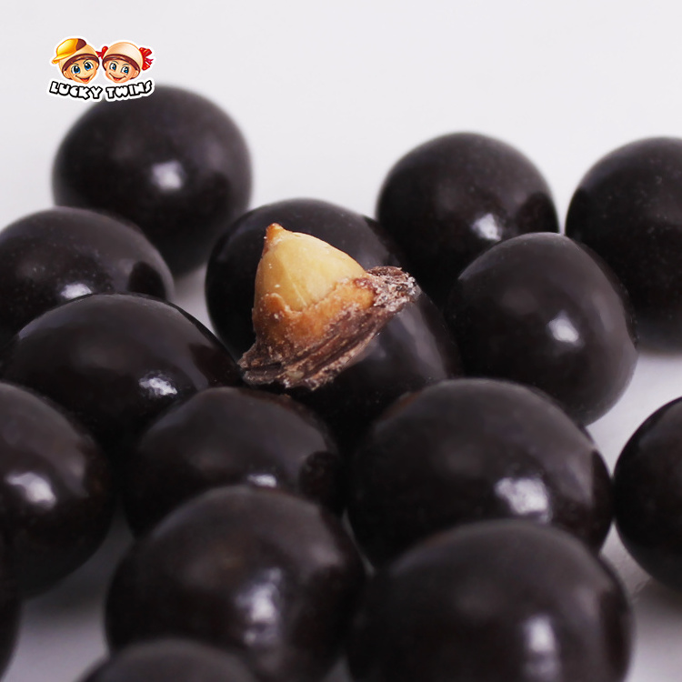 confectionery in china small round peanut chocolate balls oem wholesale pieces candy