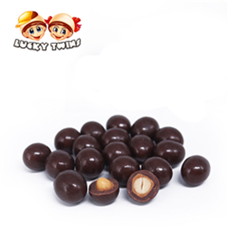 Bulk healthy candy for kids round mini bean chocolate balls