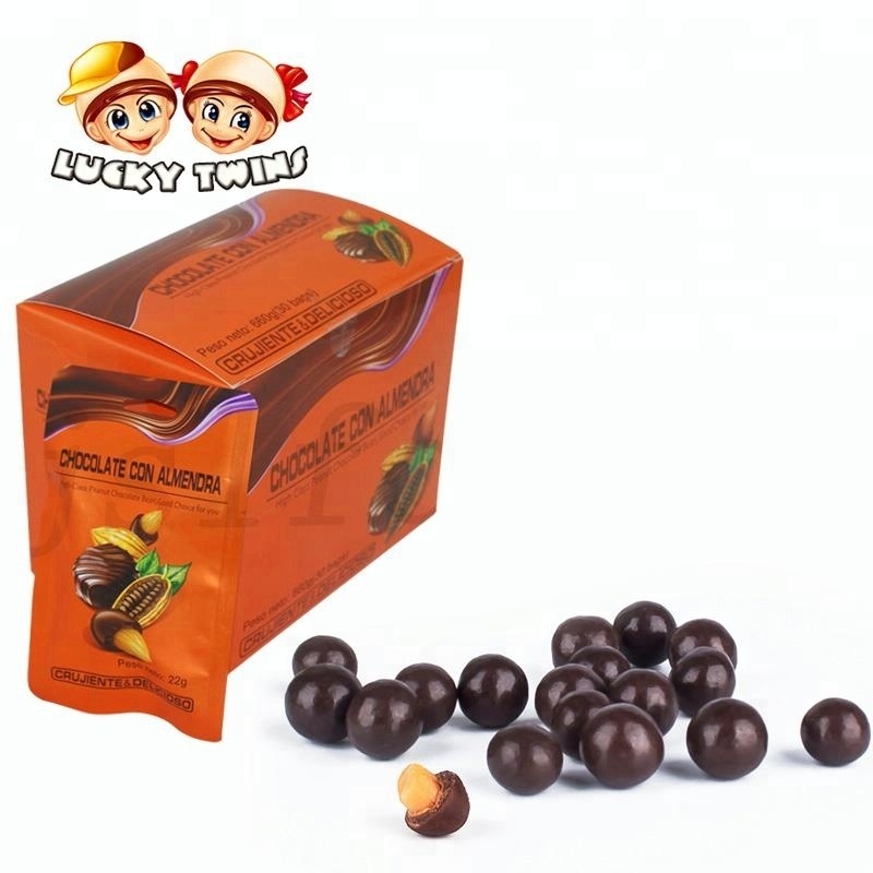 confectionery in china small round peanut chocolate balls oem wholesale pieces candy