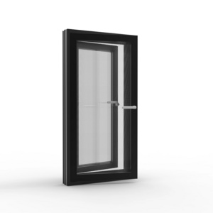 Aluminum/PVC/Plastic/Plastic Steel/Metal/Brass Wire/Composite Material Sliding Window and Casement Windows with screens attached