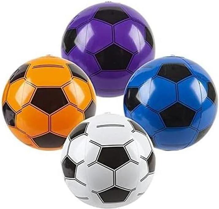 Outdoor Toy balls,Inflatable Football Kids Sports Beach Ball,2023 Hot Sale PVC/TPU Inflatable Beach football ball