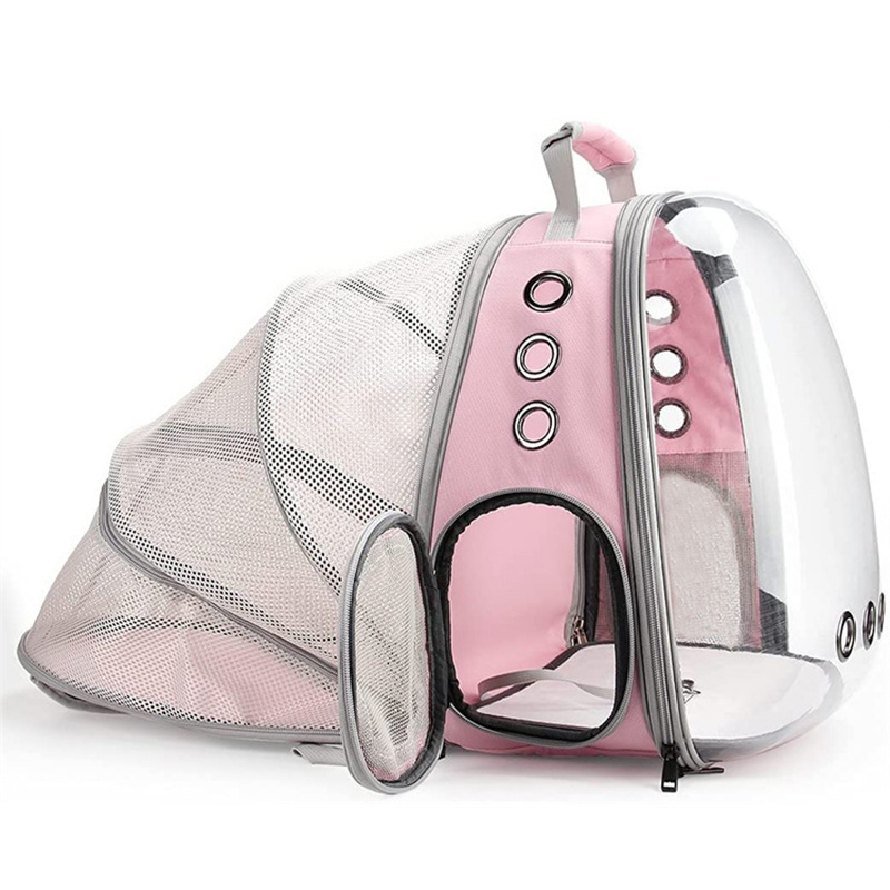 GREAT High Quality Airline Approved Expandable Cat Backpack Carrier Bubble for Large Cats