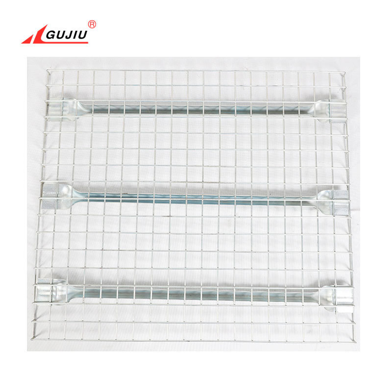 Zinc plated/hot dip/powder coating 50*50 50*100 mm Warehouse Rack used wire mesh deck panel wire shelv