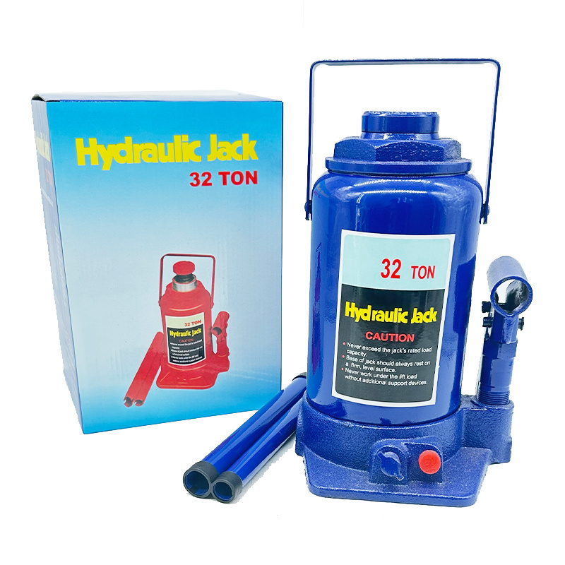 Supply 32 ton safe jack stubby  hydraulic bottle jack with high quality for trucks