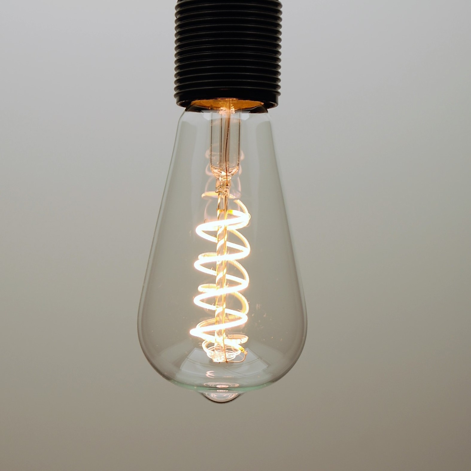 .5w Vintage LED Edison Bulb Antique Style Flexible lamp Spiral LED Filament Light Bulb ST19