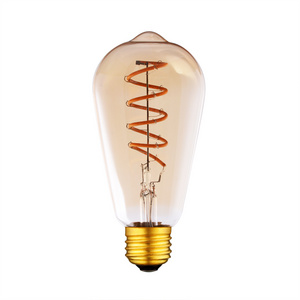 .5w Vintage LED Edison Bulb Antique Style Flexible lamp Spiral LED Filament Light Bulb ST19