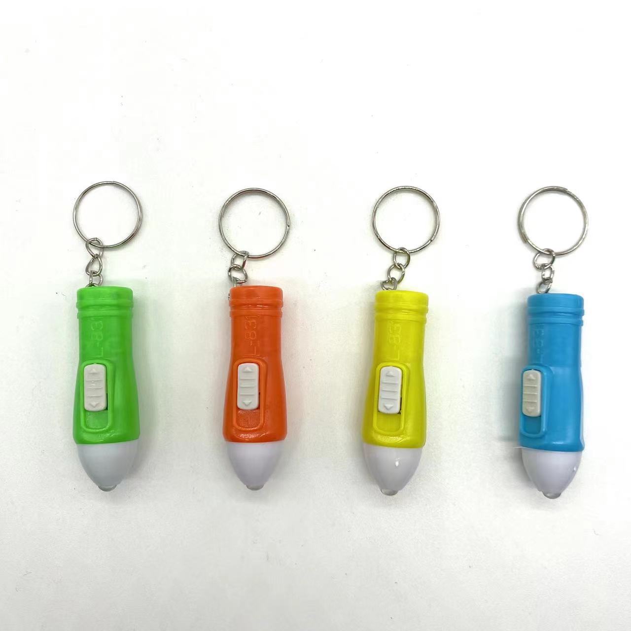 Cute mini UV keychain led light UV color light keychain Flashlight