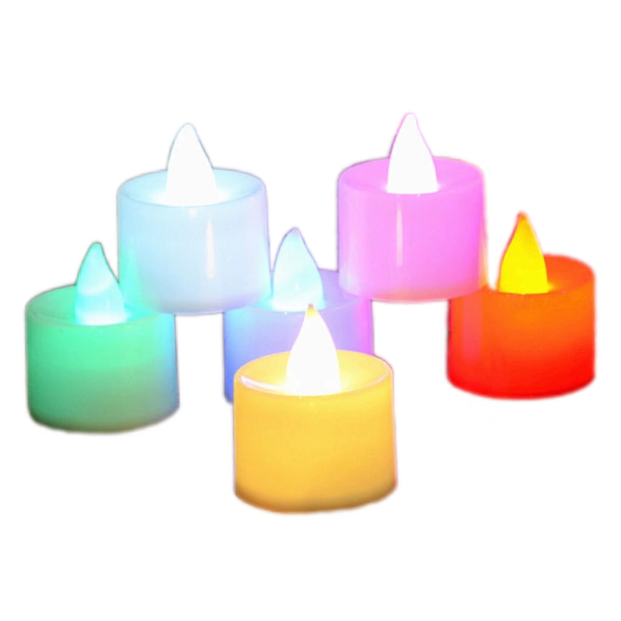 Flameless Led Candles Realistic Tea Lights Wedding Valentine Day Christmas Battery Operated Candles Led Candle