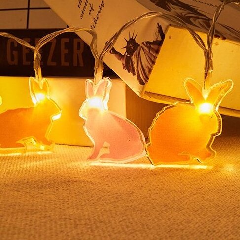 led light string small light cartoon animal cute dinosaur shape children's bedroom decorative light string