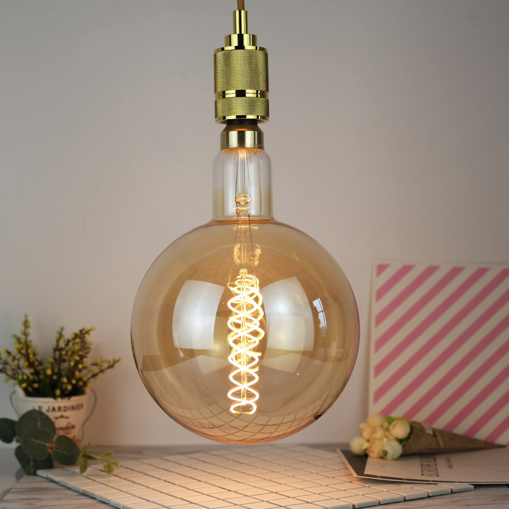 Decorative oversize LED Filament Big bulb PS52 A160 G200 G380 LED lamp Special shaped light bulb