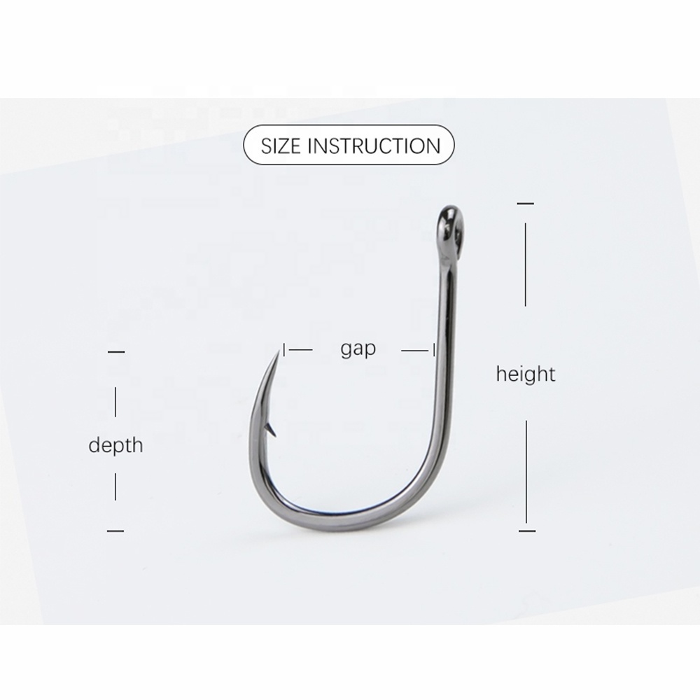 Iseama HBH high carbon steel fishing hooks